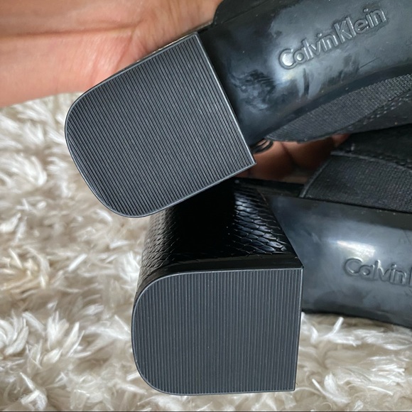Calvin Klein Suede Mules - Picture 6 of 9